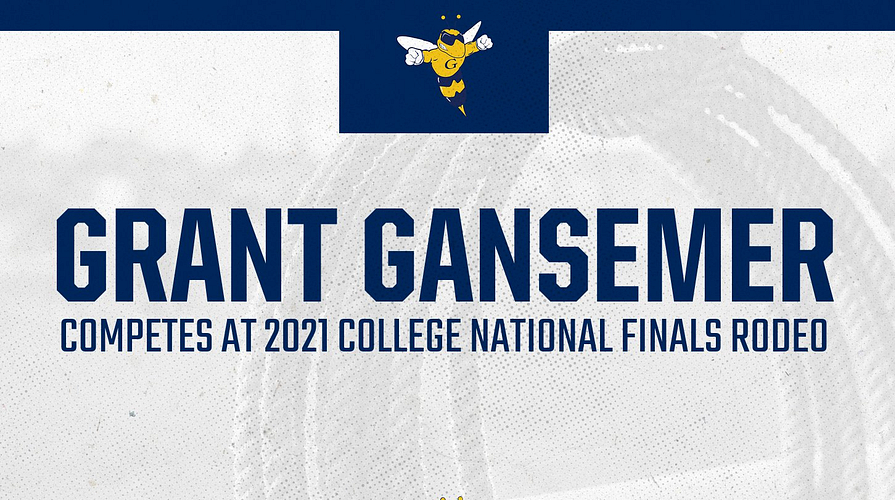 Grant Gansemer Competes at 2021 College National Finals Rodeo