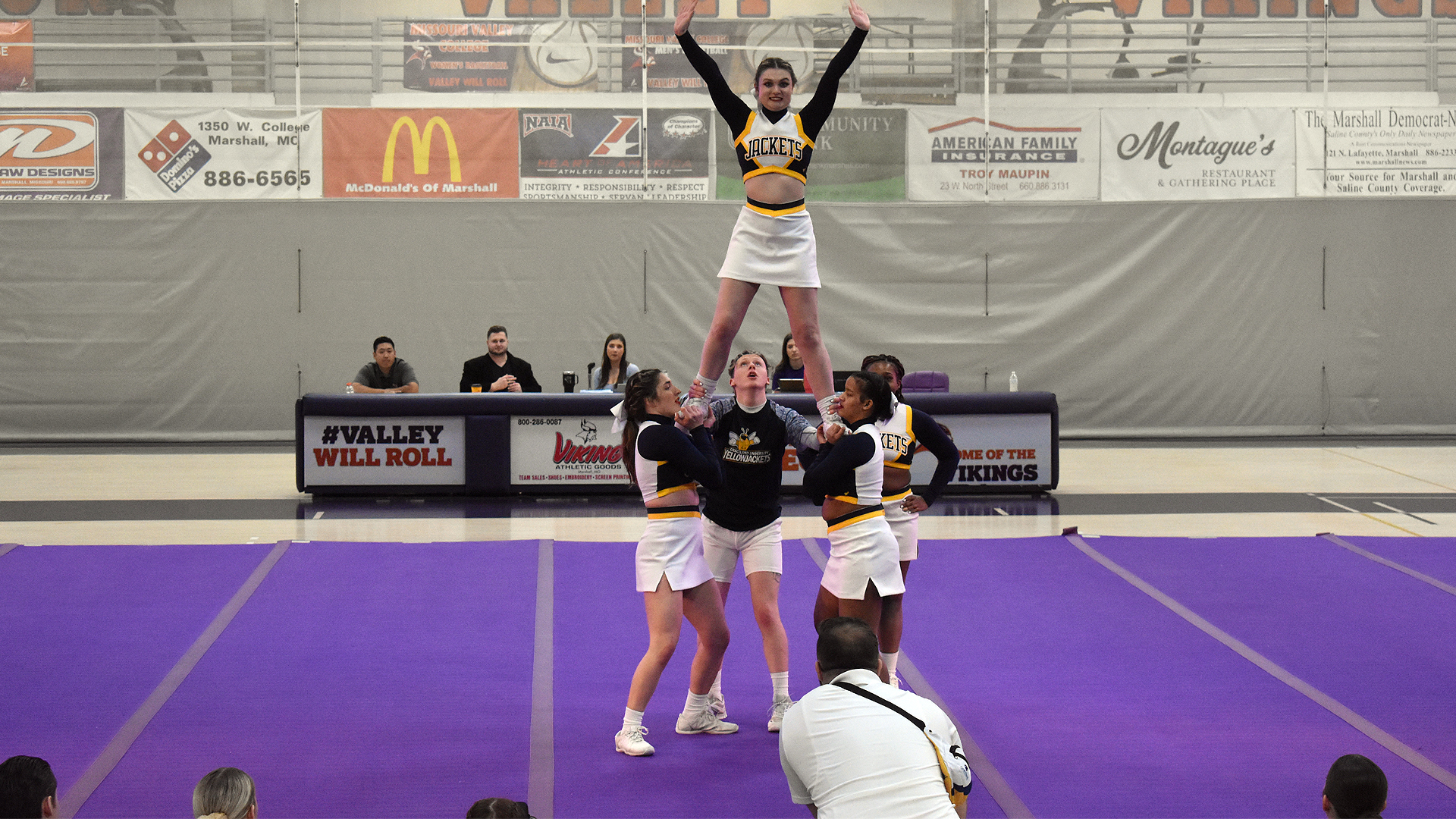 Cheer Takes Ninth at the 2023 Heart Cheer Championship; Smith Named Co-Coach of the Year