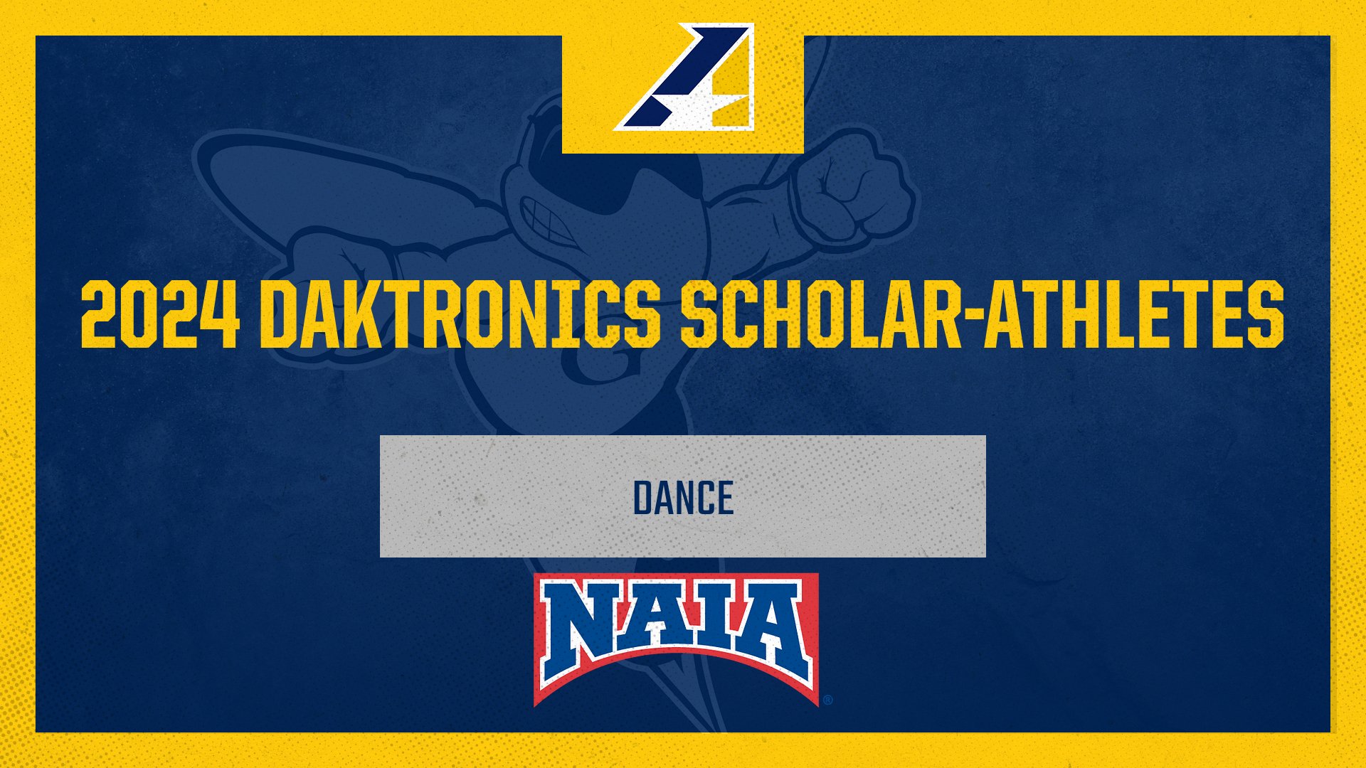 Clausen and Davis Named 2024 Daktronics NAIA Dance Scholar-Athletes