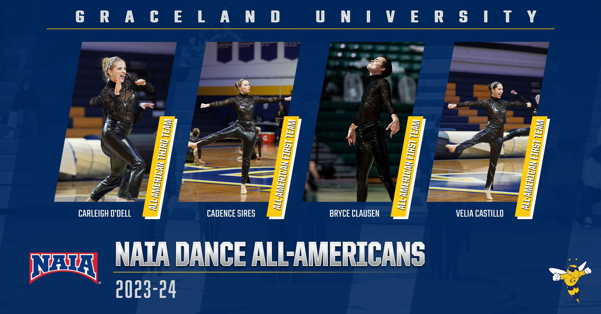 Four Named to the 23-24 NAIA Dance All-American Teams