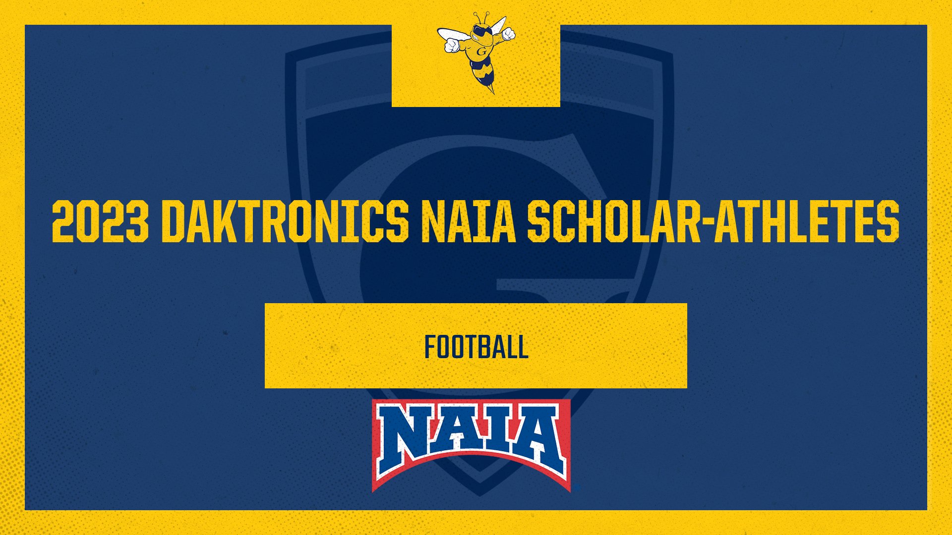 Six Earned 2023 Daktronics NAIA Football Scholar-Athlete