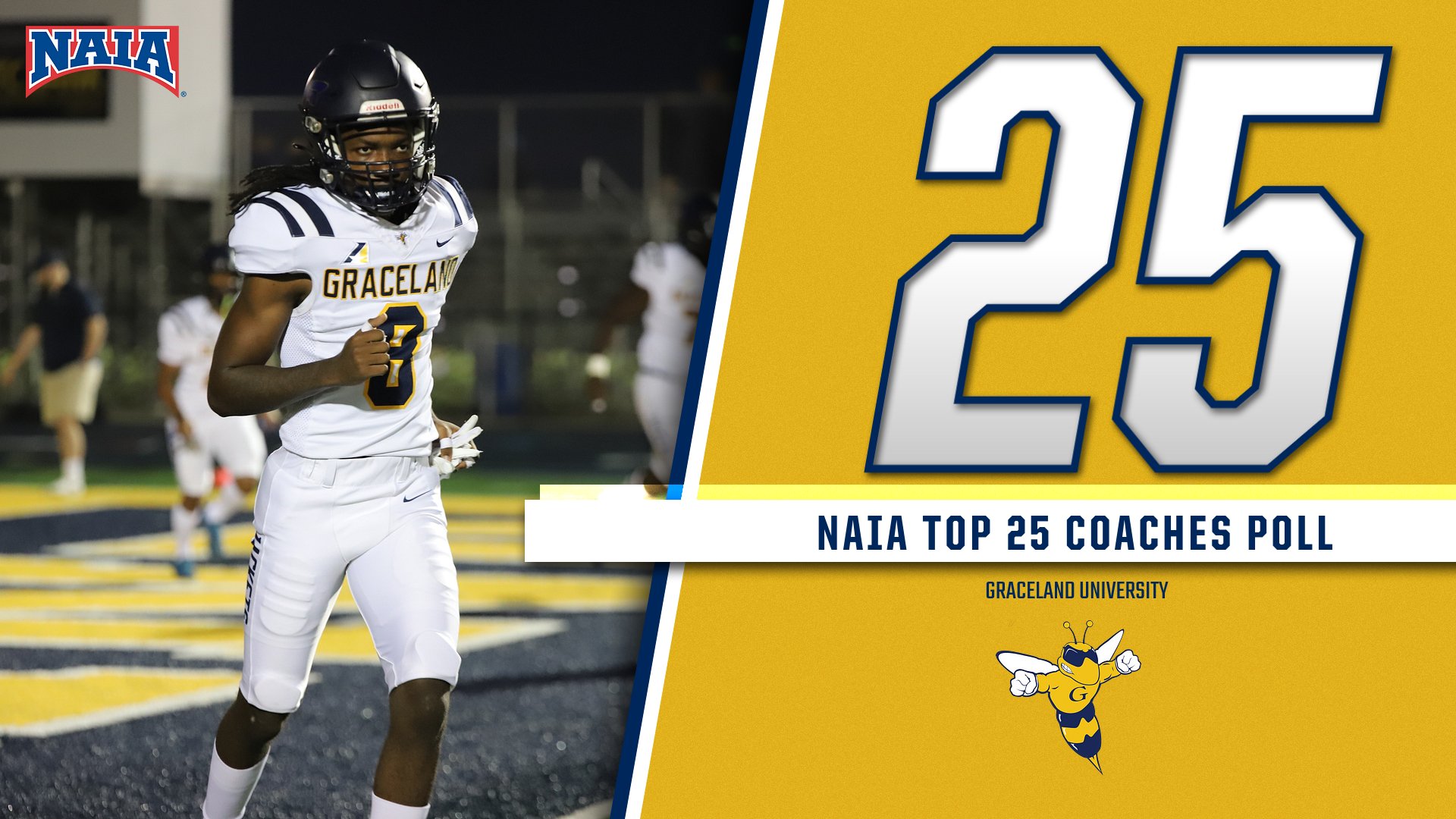 Football Moves to No. 25 in the NAIA Football FirstDown PlayBook Coaches' Top 25