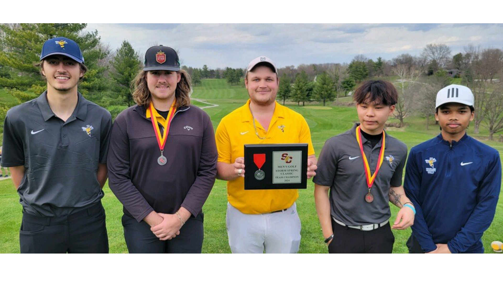Men’s Golf Took First at the Storm Spring Classic