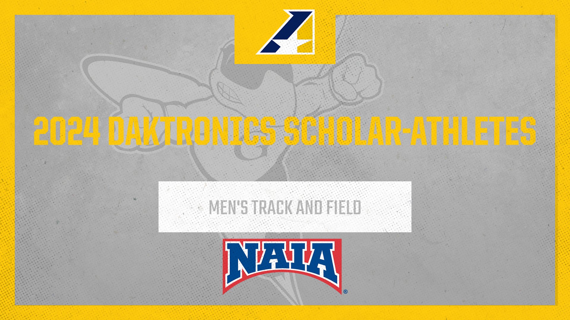 Four Earned 2024 Daktronics NAIA Men's Track & Field Scholar-Athletes Honors