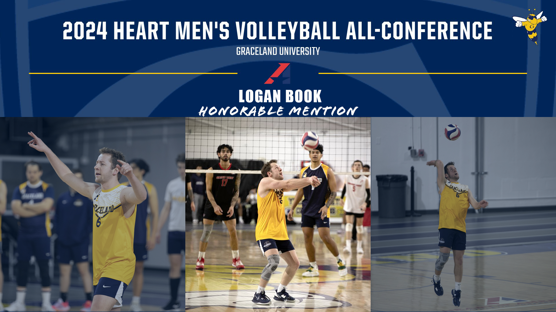Book Earned 2024 Heart All-Conference Honors