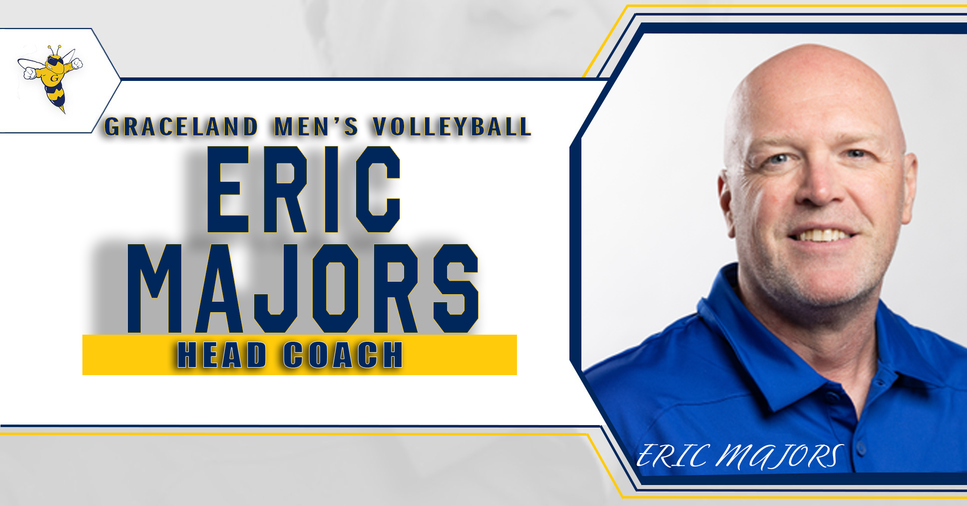 Eric Majors Joins Graceland Men’s Volleyball as Head Coach