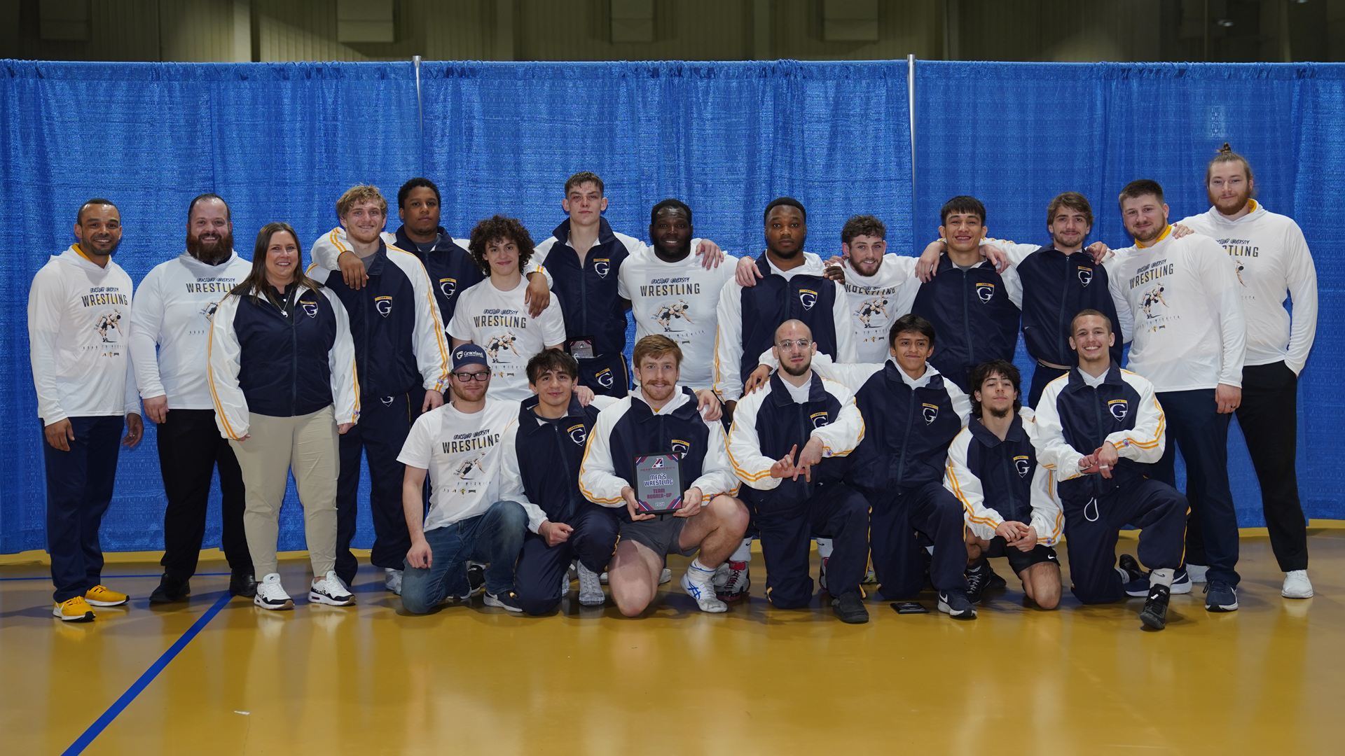 Wrestling Finished Second at Heart Conference Championship; Wenberg Took First Place