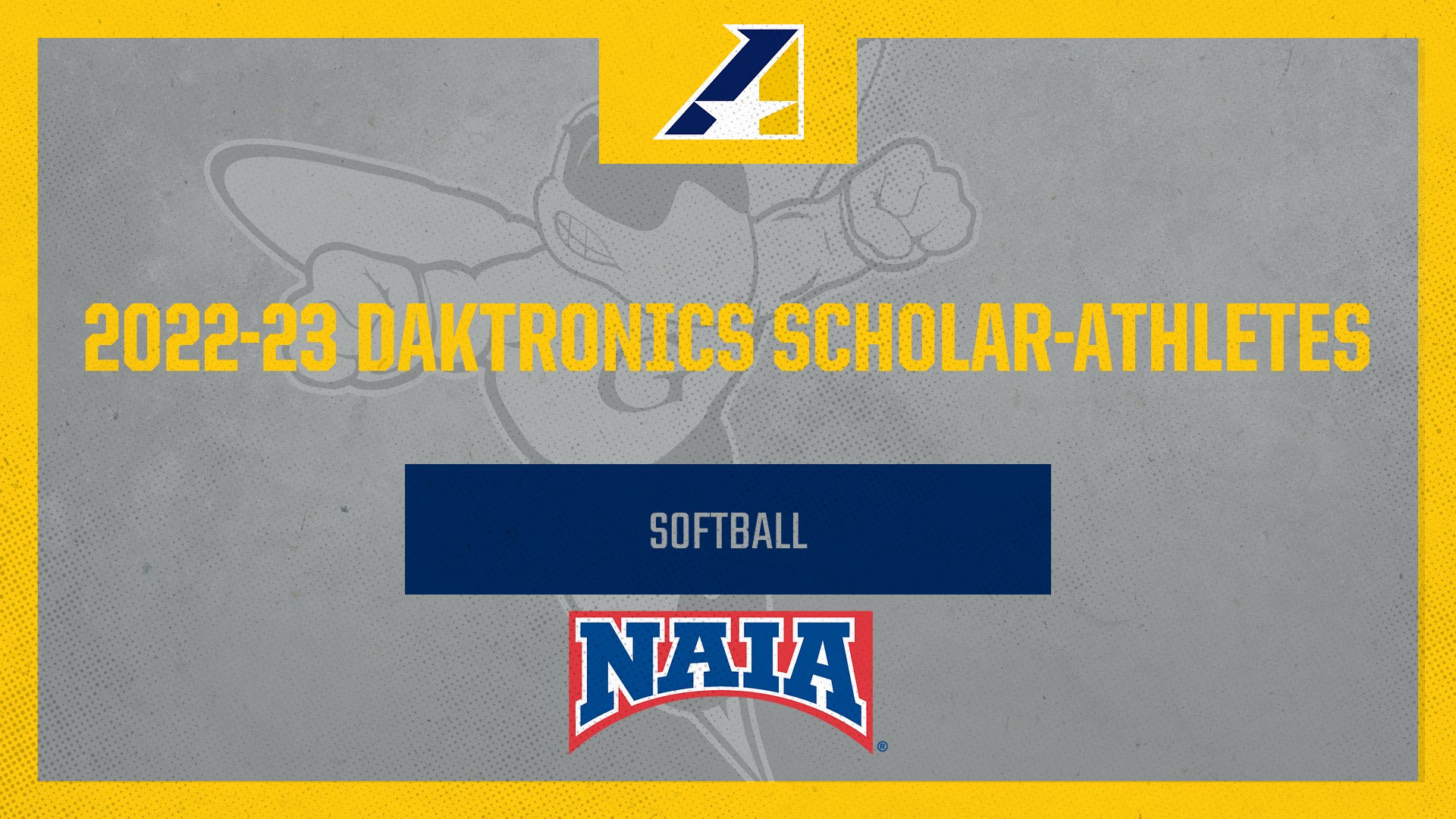 2023 Daktronics NAIA Softball Scholar-Athletes; Nine Yellowjackets Honored