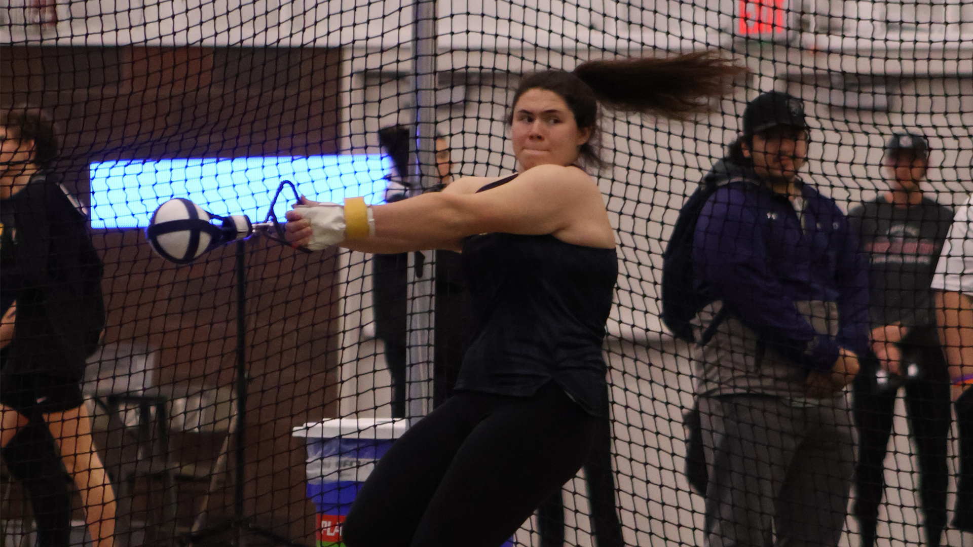 Women&rsquo;s Track and Field Took on the Heart Conference Championship; Clifton Placed First