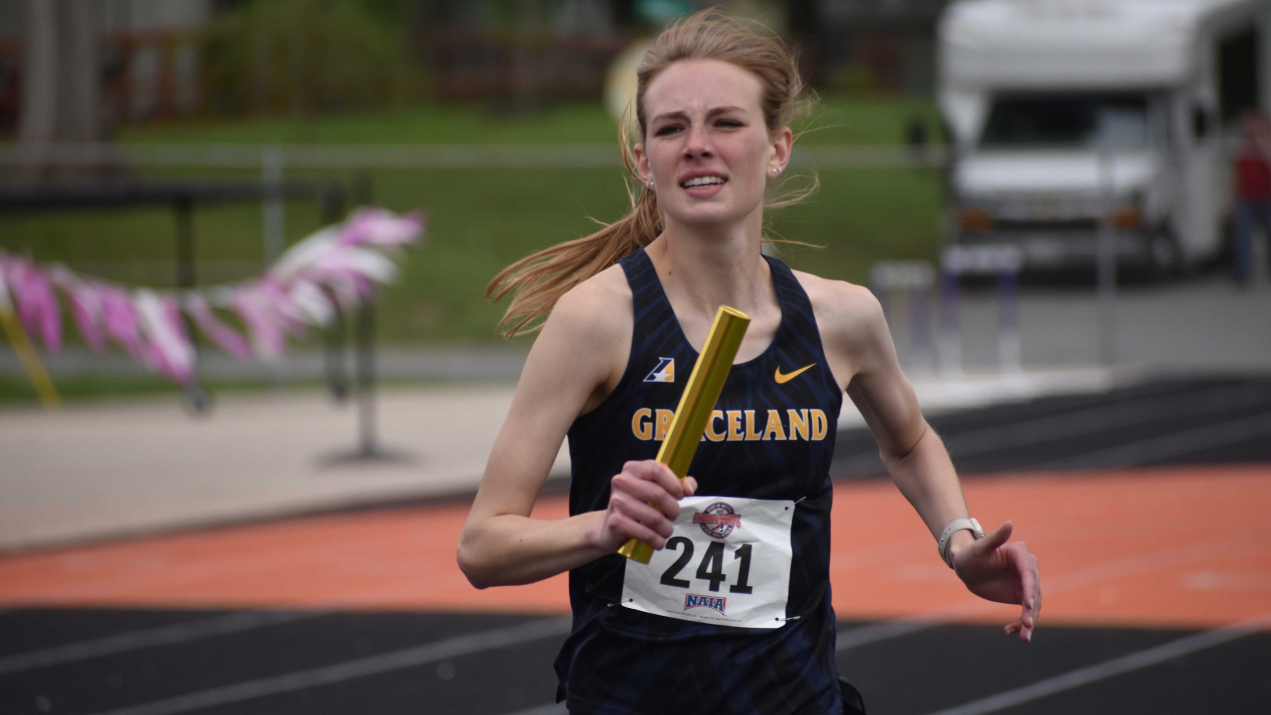 Graceland Women’s Track Shines at Grand View Invitational